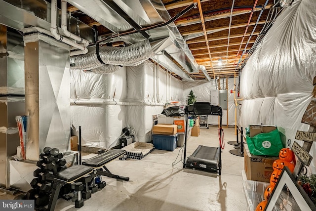 view of exercise room