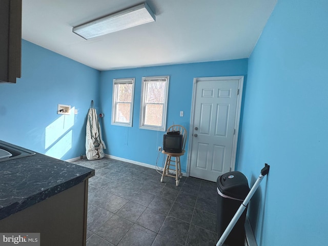 entrance foyer with baseboards