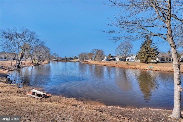 property view of water