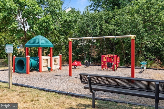 view of community playground