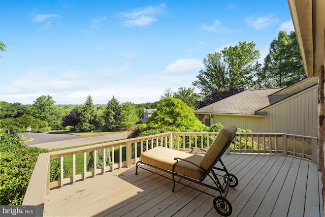 view of deck