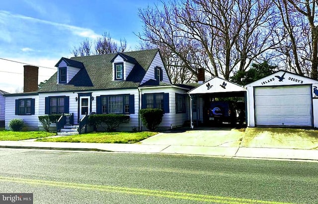 view of cape cod-style house