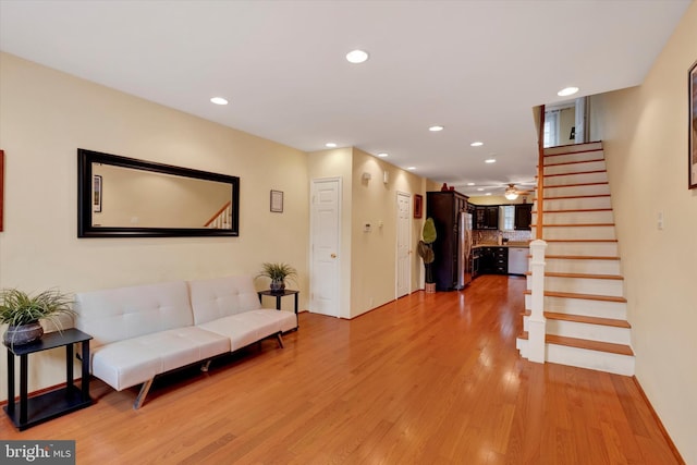 interior space featuring stairs