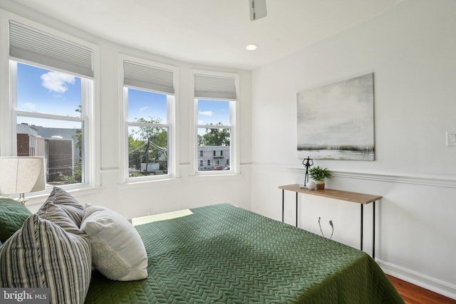 106 15th St SE, Washington, DC 20003 - bedroom featuring wood finished floors and baseboards