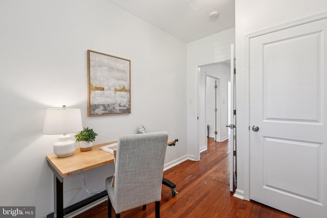 106 15th St SE, Washington, DC 20003 - office space featuring dark wood-style flooring and baseboards
