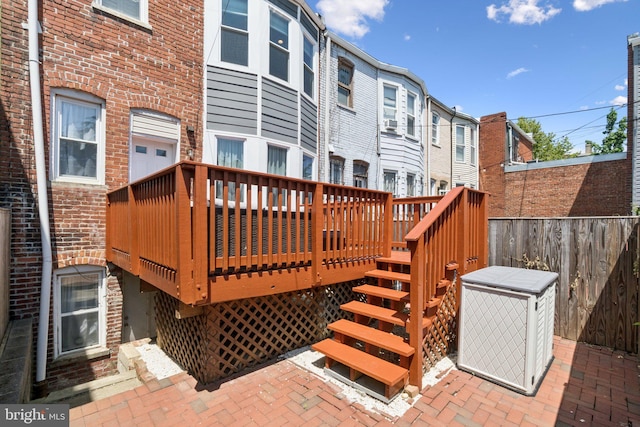 106 15th St SE, Washington, DC 20003 - wooden deck with a residential view