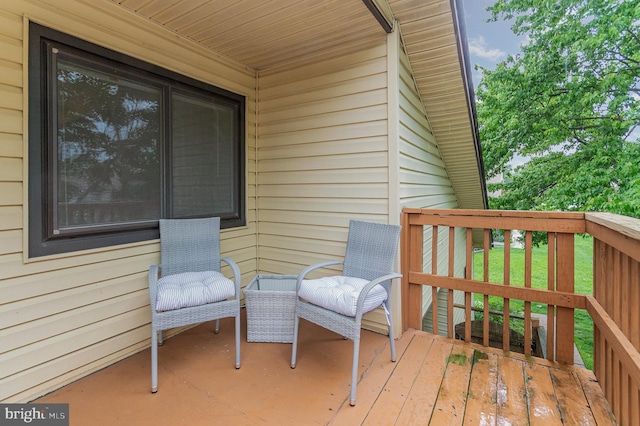 8500 Laguna Ct Unit 218, Alexandria, VA 22309 - view of deck