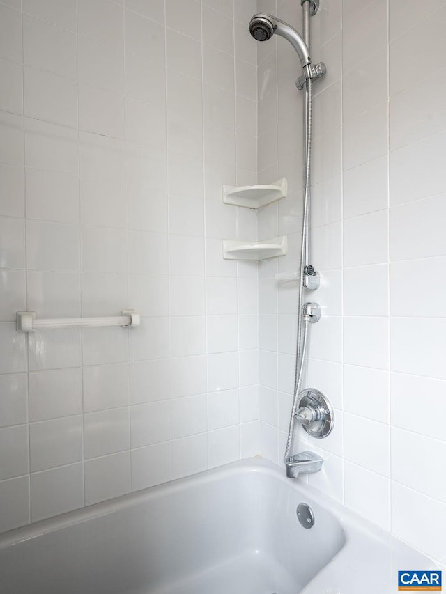 full bathroom with shower / bath combination