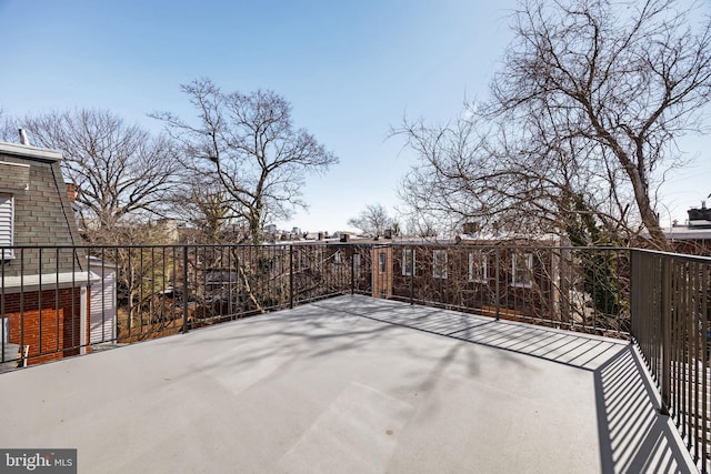 view of patio / terrace featuring a balcony