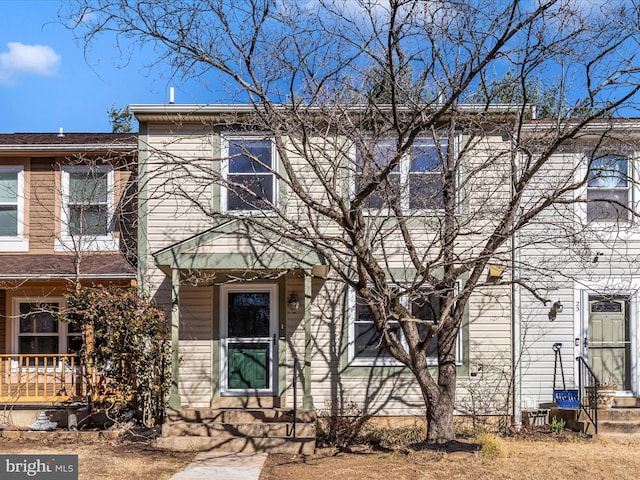 view of townhome / multi-family property