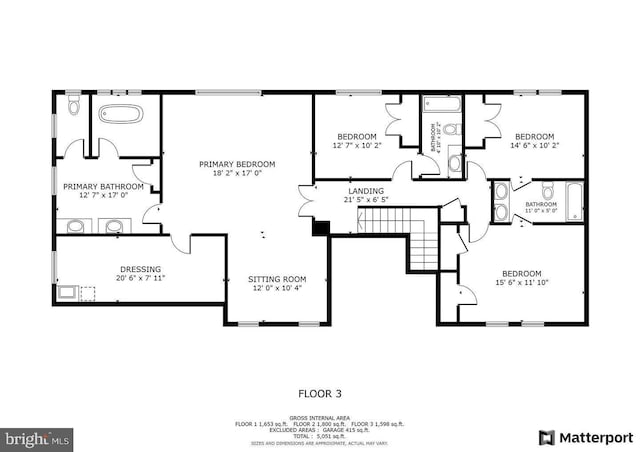 11905 Champion Lake Ct, Herndon, VA 20170 - property floor plan