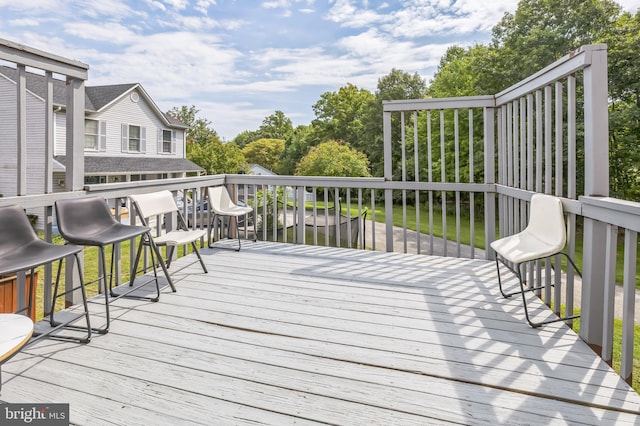 view of deck