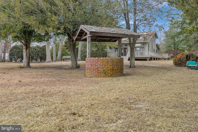 99 N Lakeshore, Manahawkin, NJ 08050 - view of yard featuring a gazebo and a deck