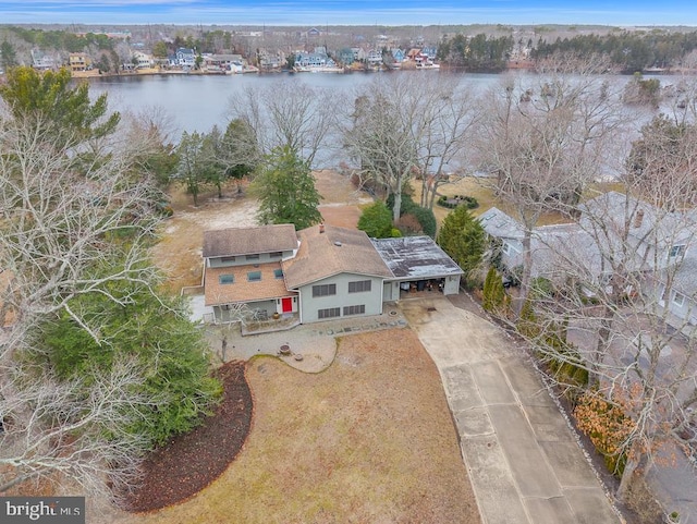 99 N Lakeshore, Manahawkin, NJ 08050 - aerial view featuring a water view