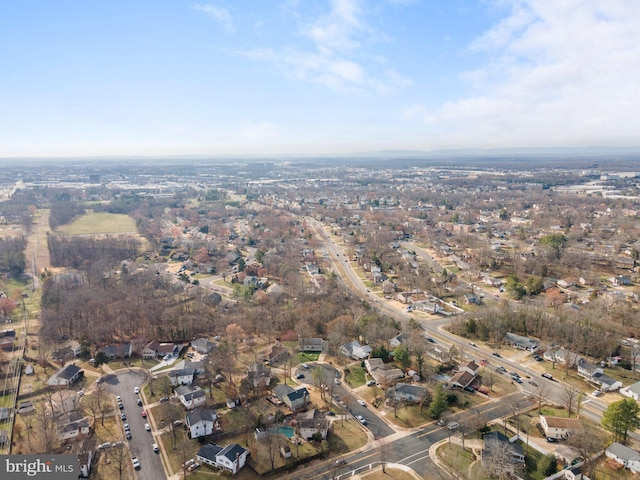 aerial view