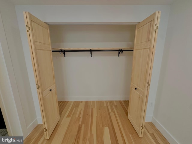 view of closet