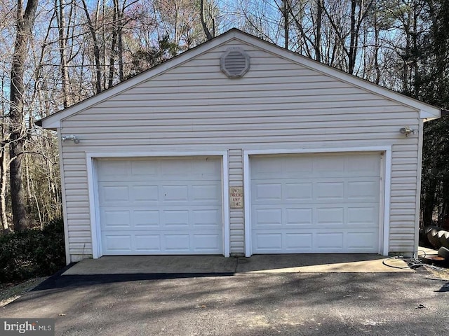 13360 Fredericksburg Tpke, Woodford, VA 22580 - view of detached garage