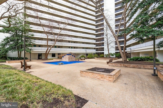 view of pool