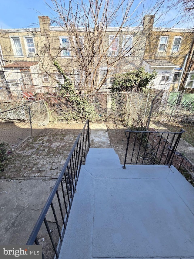 view of patio / terrace with fence