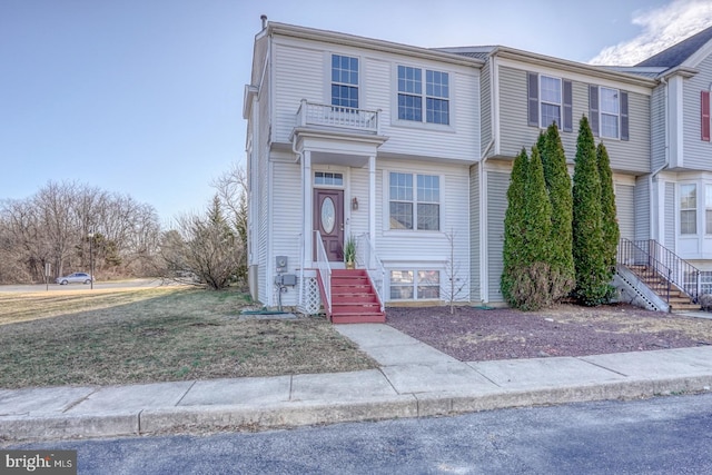 view of townhome / multi-family property