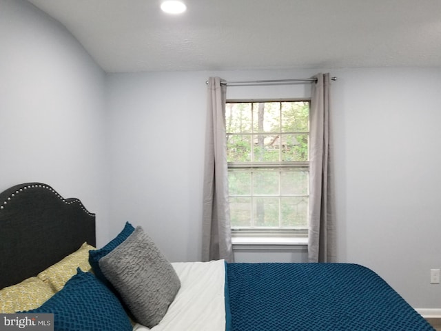 bedroom featuring multiple windows