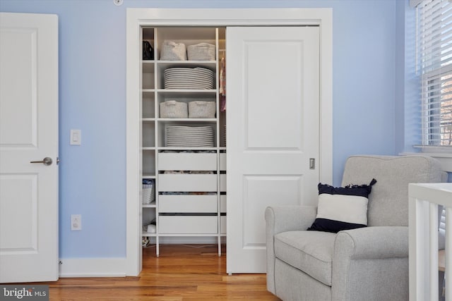 view of closet