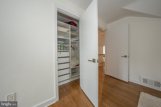 closet with visible vents