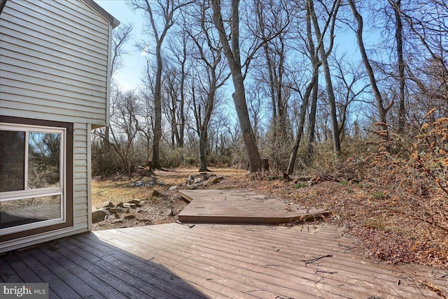 view of deck