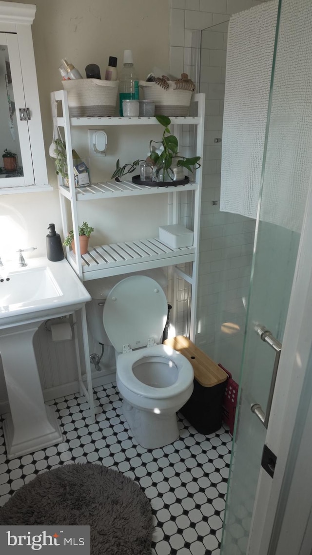 bathroom with toilet