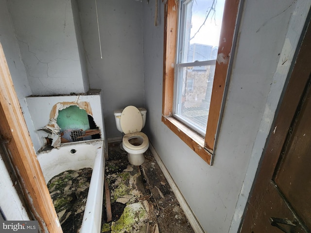 bathroom with toilet