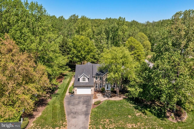 1800 Greer Ct, Gambrills, MD 21054 - aerial view of property and surrounding area with a forest