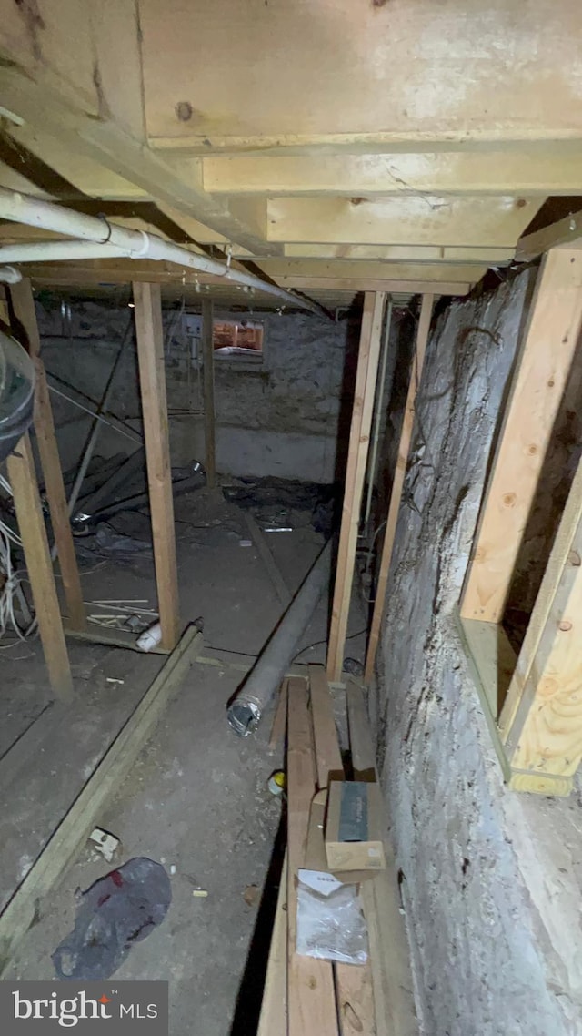 interior space featuring crawl space