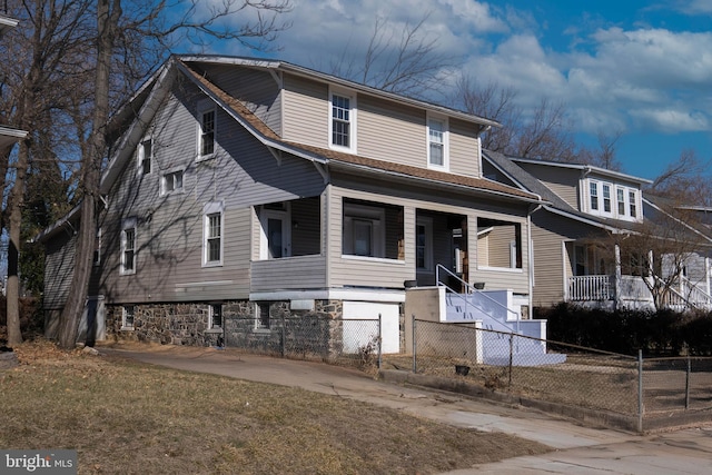 2916 Woodland Ave, Baltimore, MD 21215 - view of front of home with fence