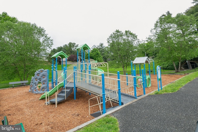 view of communal playground