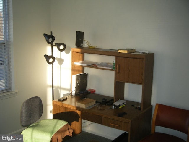 view of office