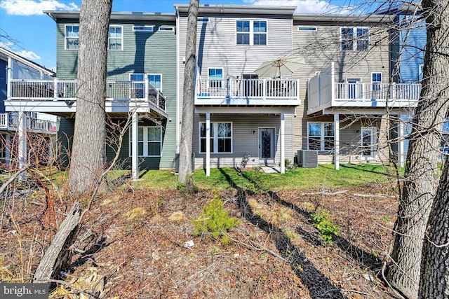 view of rear view of house