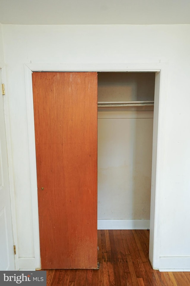 view of closet