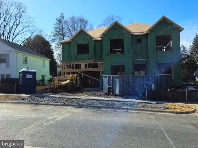 view of property in mid-construction