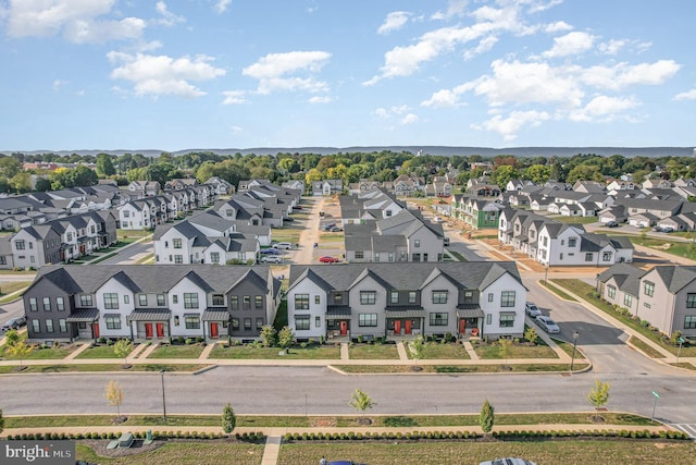 birds eye view of property featuring a residential view