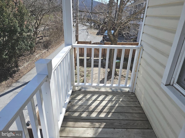 view of deck