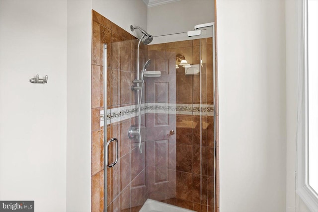 full bath with a stall shower