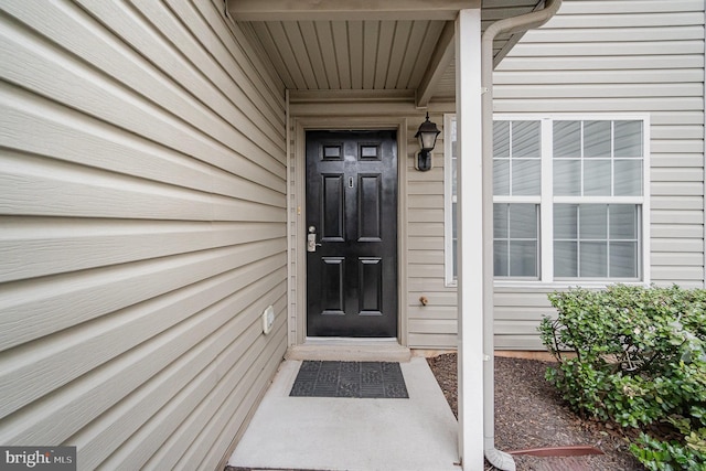 view of entrance to property