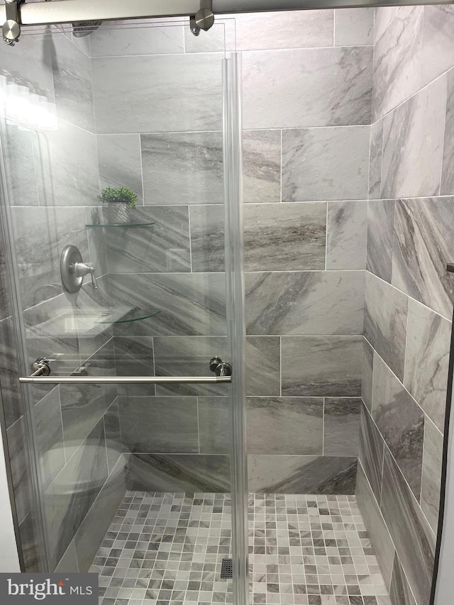 full bath with a stall shower