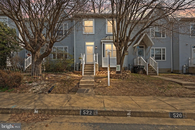 view of townhome / multi-family property