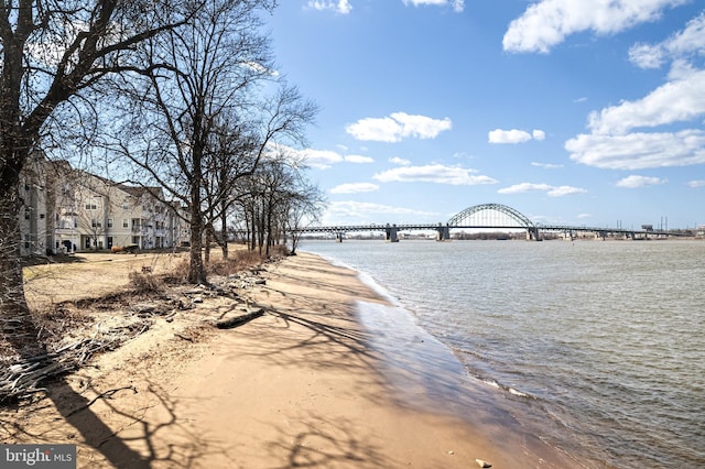 property view of water