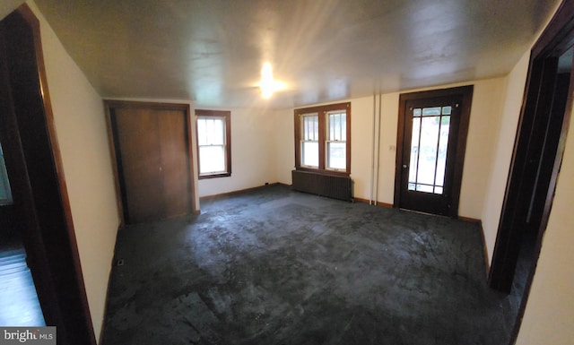 15941 Foundry Row NW, Mount Savage, MD 21545 - foyer entrance with radiator heating unit and carpet floors