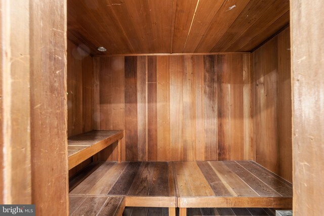 view of sauna / steam room