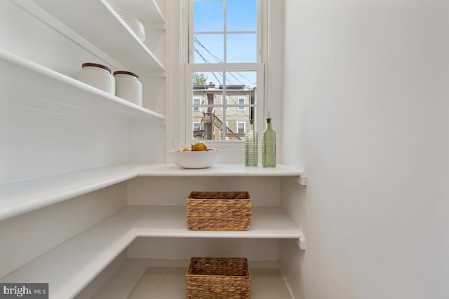view of pantry