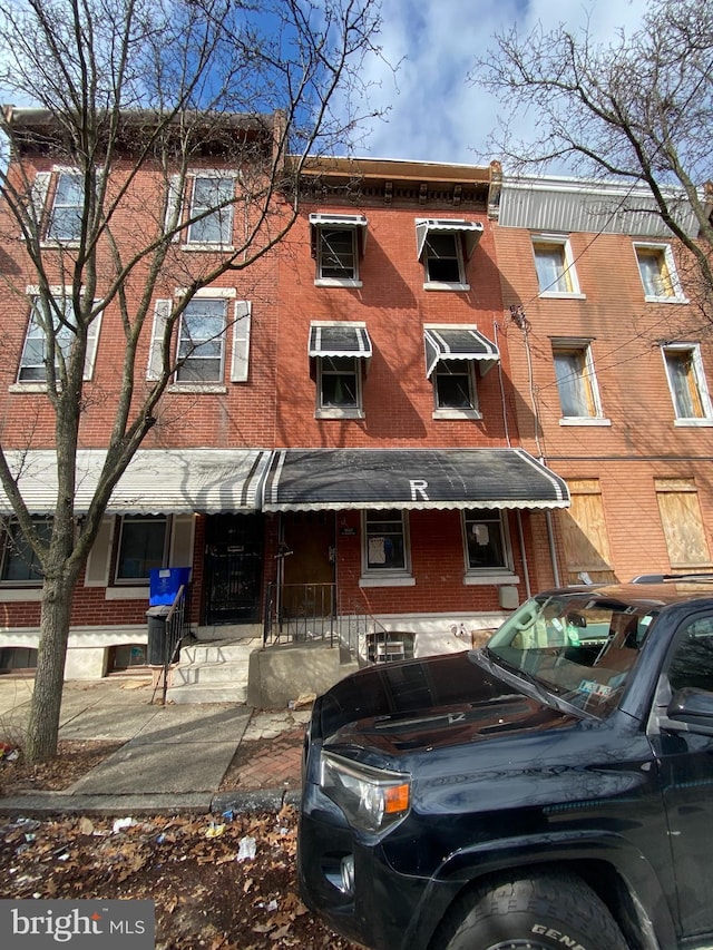 view of property featuring cooling unit