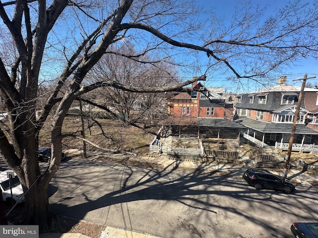 view of front of house with a residential view